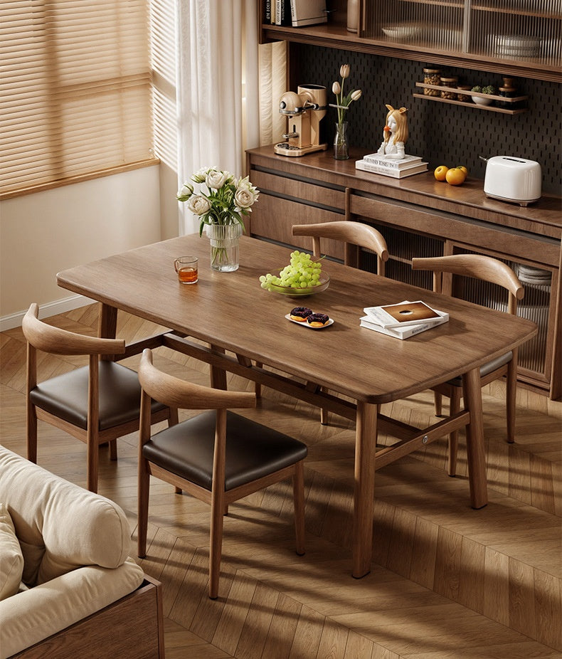 Tavolo Rettangolare Nordico Marrone