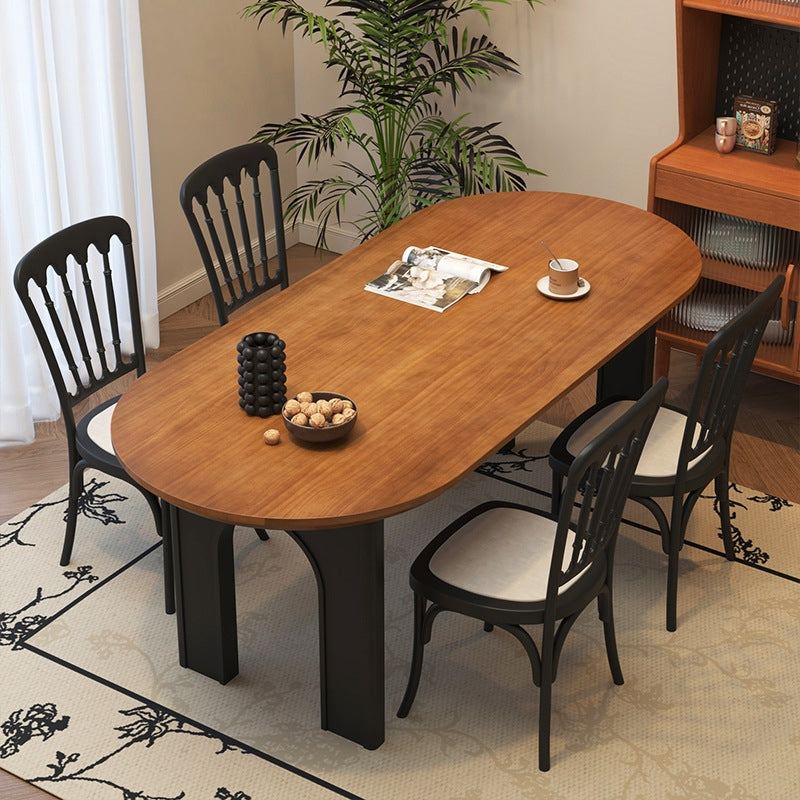 Tavolo in Legno Massello Marrone