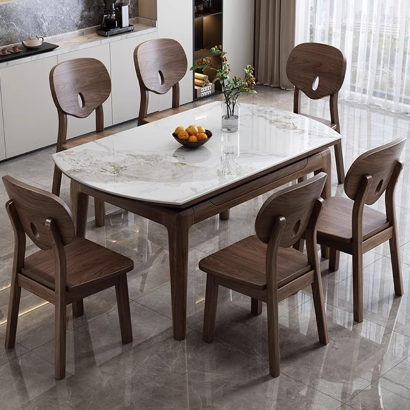 Tavolo in Noce Nero e Laminato