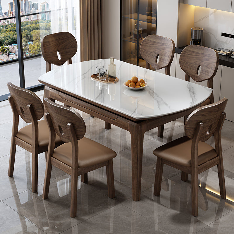 Tavolo Rettangolare in Noce Nero